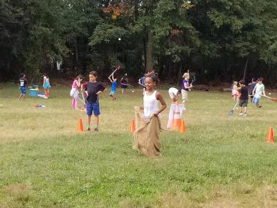 Students enjoy our first ever Fall Field Day